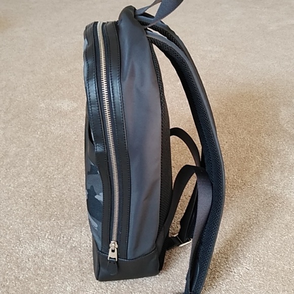 Coach mens army print laptop bag - Picture 3 of 8